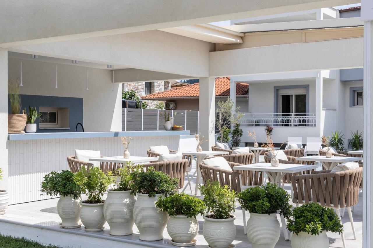 Hotel Sole Mare Chrysi Ammoudia Exterior foto